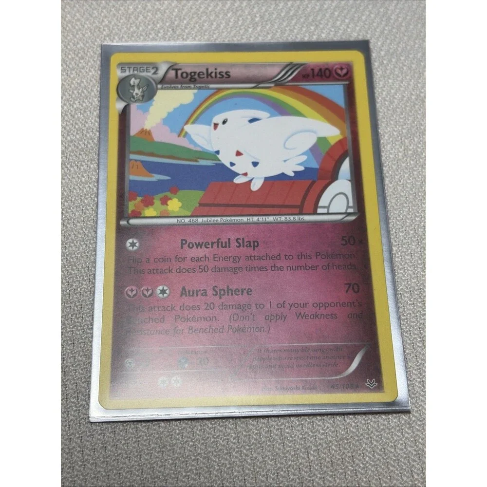 Pokémon TCG Togekiss Card 45/108 Roaring Skies NM in Sleeve